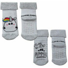 Pummeleinhorn - ABS Baby Socken, 2er Pack, Gr. 15/18