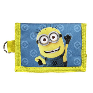 Undercover MNOH7007 Geldbörse Minions, ca. 13,5 x 9,5 x 1 cm, Blau
