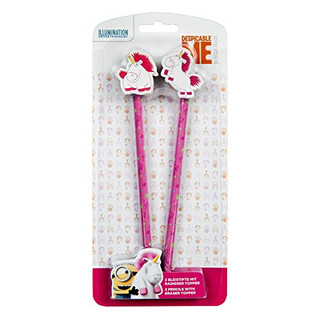 Undercover MNFL0154 - Bleistift Set mit Radierer, Fluffy