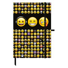 Undercover EMTU0602 - Notizbuch mit Gummizug Emoji, A5,...