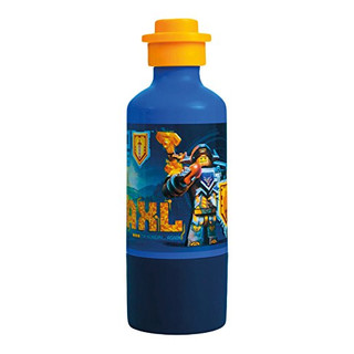 LEGO NEXO KNIGHTS Trinkflasche mit Becher, Trinkflasche, 350 ml, blau