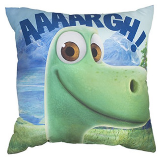 Disney The Good Dinosaurier Arlo quadratisch Kissen, Polyester