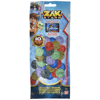 Zak Storm Treasure Collectable Coins – Pack of 10, 41621