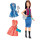 Mattel Barbie DTF04 Barbie Fashionistas Style Puppe und Moden mit Oberteil