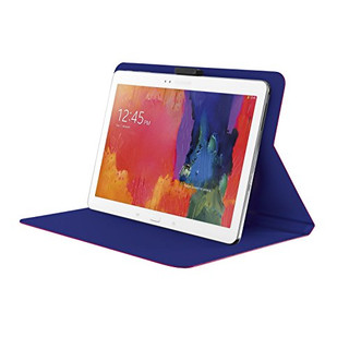 Trust Aeroo Folio Stand - flaches Hülle für 10" Tablets (z.B. iPad Air, Galaxy Tab 4 10.1, Galaxy Tab S 10.5, TabPRO 10.1 & Note 10.1) rosa/blau