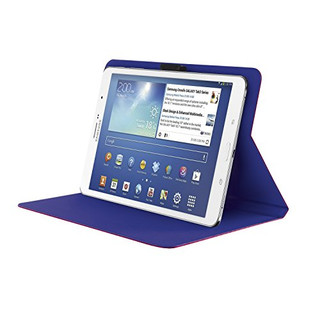 Trust Aeroo Folio Stand - flaches Hülle für 7-8" Tablets (z.B. iPad Mini, Galaxy Tab 4 7.0 & 8.0) rosa/blau