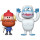 Funko Holiday Vynl.! Rudolph - Bumbles & Yukon Cornelius 2-Pack Vinyl Figures 10cm