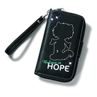 Nici 38116 - Geldbeutel Hope, 10 x 19 cm, schwarz/weiß
