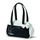 Nici 38120 - Handtasche Hope, 32 x 20 x 10 cm, schwarz/weiß