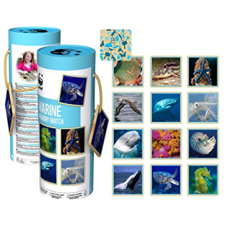 WWF Memory Meerestiere (24 Holzteile)