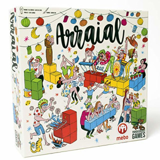 Pandasaurus Games Arraial Board Game - English