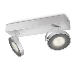 Philips myLiving Clockwork LED Spotbalken, 2-flammig, aluminium, 531724816