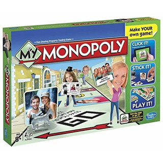 Hasbro myMonopoly - russische Ausgabe in russischer Sprache und Schrift A8595 Make your own