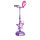 Smoby 27223 - Violetta Standmikrofon 2-fach sortiert, lila/pink oder gold/rosa Version