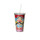 Paul Frank Cup With Straw Graphic Bday