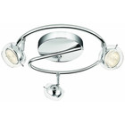 Philips myLiving LED Spotrondell Cypress 3-flammig, chrom