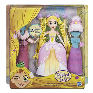 Disney Tangled Doll Rapunzel Hairstyle Collection coloured
