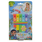 Simba 109358842 - Wissper Panflöte, 14 cm,, Spielzeug