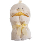 Bieco 38140135 - Baby Kapuzenkuscheltuch Ente, beige und...