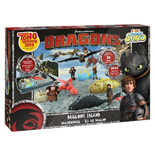 Craze 54292 - Magic Sand Dragons Island Box., ca. 800g in 5 verschiedenen Farben