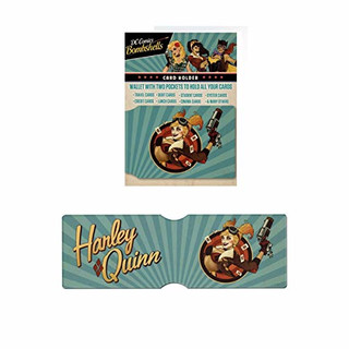 DC Comics "Harley Quinn Bombshell" Card Holder, Multi-Colour