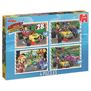 Disney "Mickey und die Roadster Racers 4 Puzzle Box (12/20/30/36)