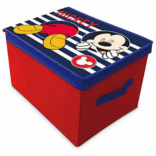 Suncity Mickey Aufbewahrungsbox für Spielzeug, faltbar, 40 x 30 x 25 cm