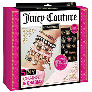 Make it Real - Juicy Couture Gold 5 DIY Chains & Charms (4404)