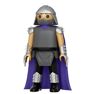 Funko - Figurine Tortues Ninjas TMNT Playmobil - Shredder 15cm
