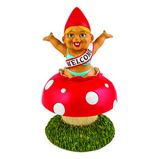 Bigmouth Inc Überraschen! Willkommen zuhause! Garten Gnom - Ornament