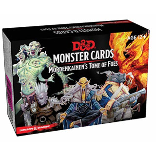 D&D Monster Cards - Mordenkainens Tome of Foes (109 cards) - English