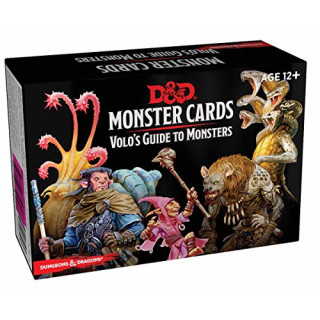 D&D Monster Cards - Volo`s Guide To Monsters (81 Cards) - English
