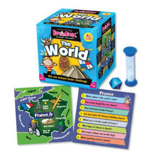 BrainBox The World (72 Cards) - English