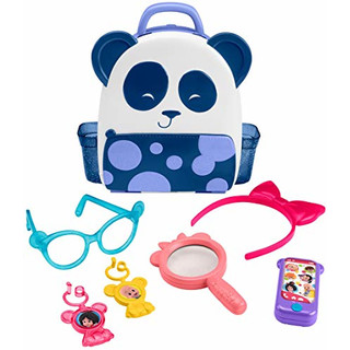 Mattel-FLW56 Mochipanda de Cleo, juguete familia Telerín (FLW56) - Espanol
