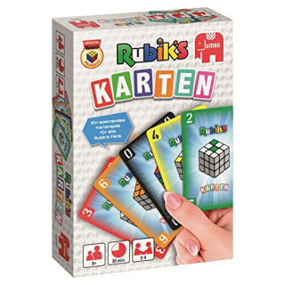 Jumbo Spiele 03987 - Rubiks, Kartenspiel, farbig