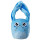 HANAZUKI B8378EL2 Sad Hemka Plush Toy, Blue