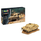 Revell 03308 Modellbausatz, Panzer 1:76-Challenger, Level 4