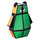 Hasbro C1765 Rubiks Junior Bear Green