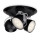 Philips myLiving LED Spotrondell Dyna 3-flammig, schwarz
