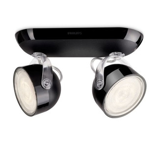 Philips myLiving LED Spotbalken Dyna 2-flammig, schwarz
