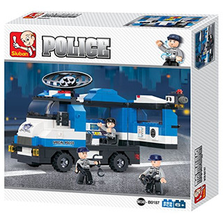 Sluban M38-B0187 - Baukasten - Mobile Polizei Einheit