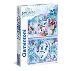 Clementoni 24752" Olafs Frozen Adventure Puzzle, 40...