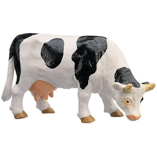 Bullyland 62442 - Spielfigur, Kuh Liesel schwarz - weiß, ca. 12,3 cm groß