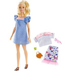 Mattel Barbie - Fashionistas Puppe und Mode Geschenkset,...