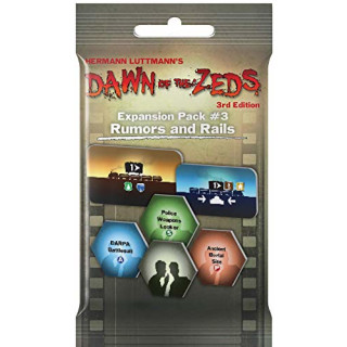 Dawn of the Zeds (3rd Edition): Rumors and Rails (Exp. 3) - English